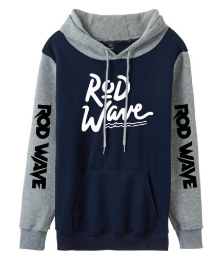 Rod Wave Front And Sleeve Printed Hoodie
